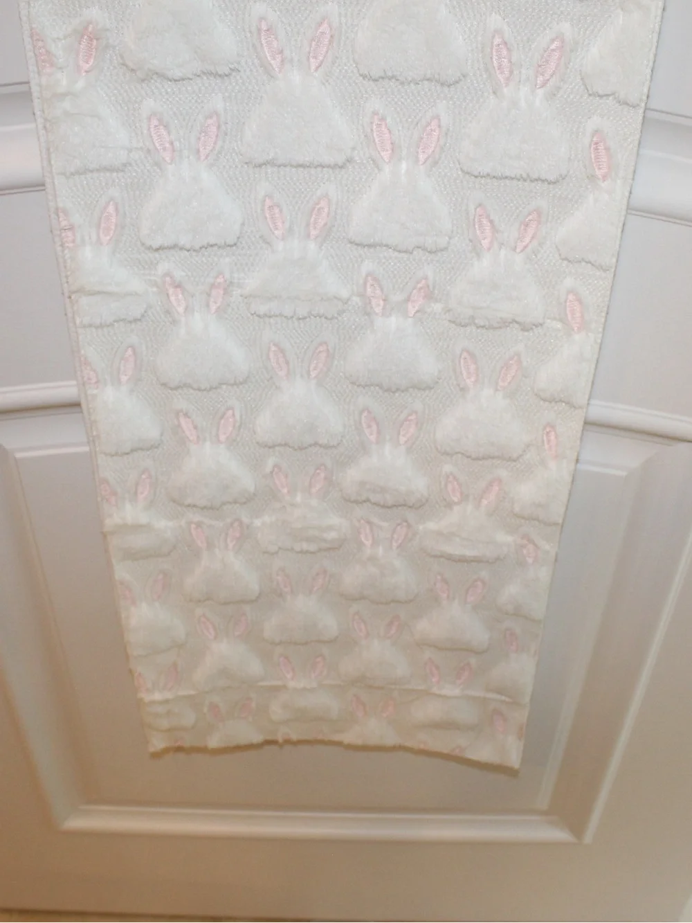 Bunny table runner (107” x 13”) (NWOT)